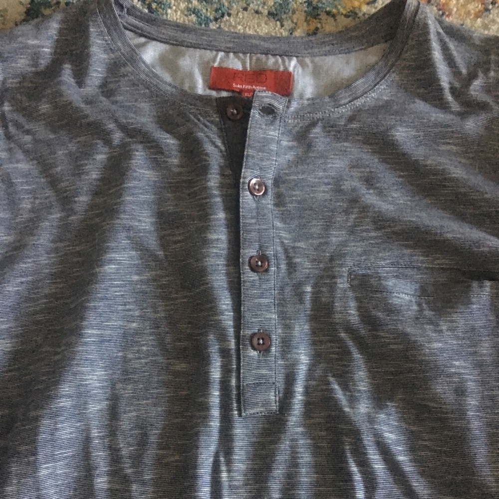 Men’s new Saks shirt